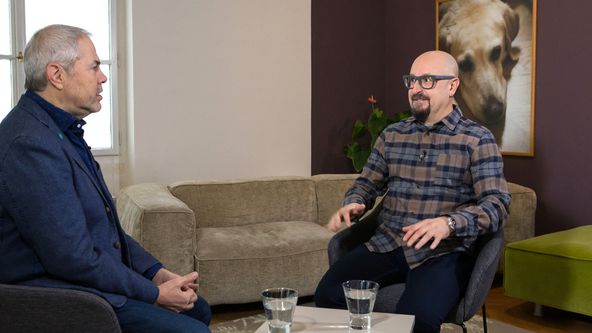 Na plovárně s Marco Donatim