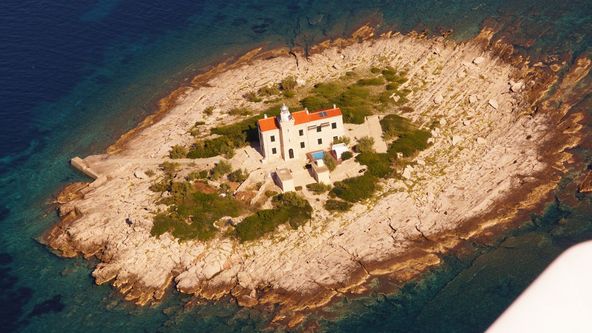 Jaderské ostrovy z nebe