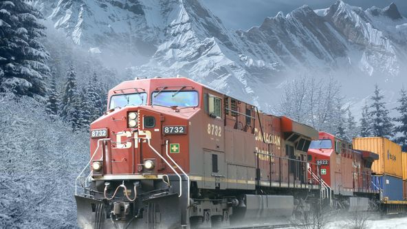 Železnice ve Skalistých horách (8)