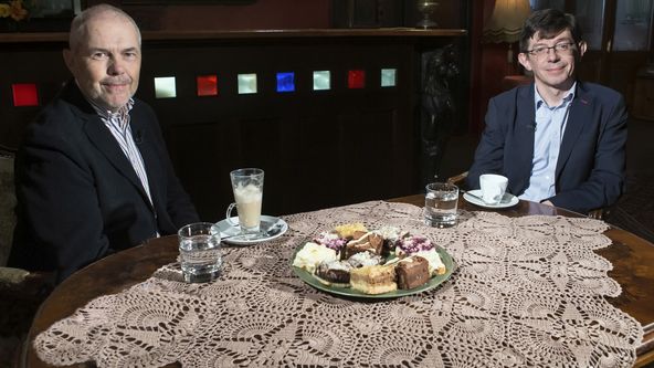 Na plovárně s Václavem Luksem