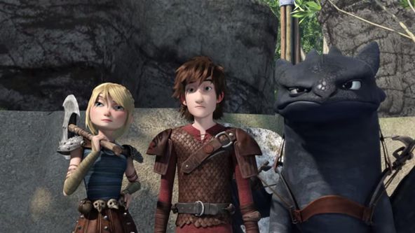 Jak vycvičit draky: Závod na hřeben II