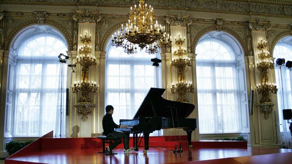 Na plovárně s Lang Langem