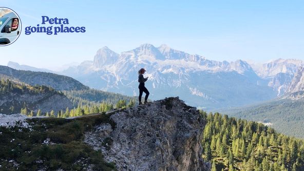 Petra Going Places - Dolomity, den 2.