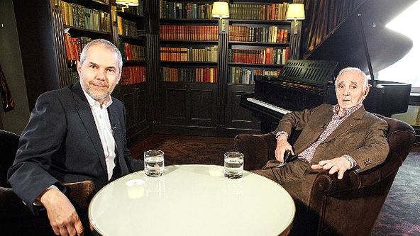 Na plovárně s Charlesem Aznavourem