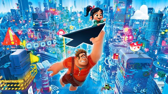 Raubíř Ralf a internet