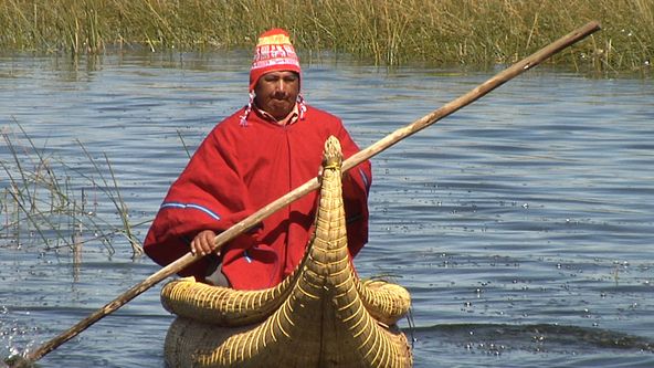 České stopy na břehu bájného jezera Titicaca