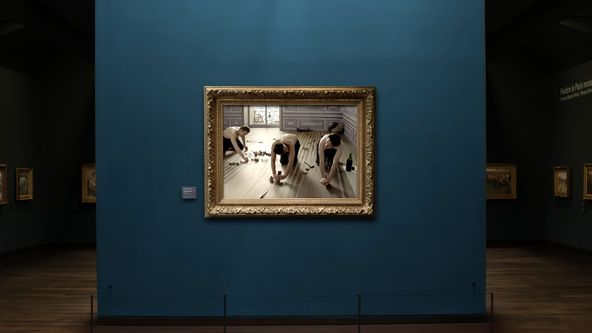 Úsměvná galerie: Gustave Caillebotte - Parketáři (3/3)