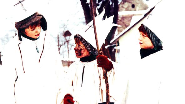 Krakonoš a lyžníci