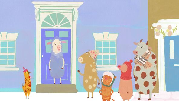 Hopskoč a vánoční stromeček