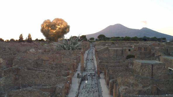 Bombardování Pompejí