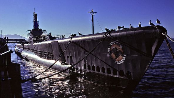 Periskop nahoru a dolů!