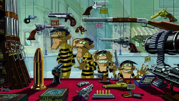 Lucky Luke na Divokém západě