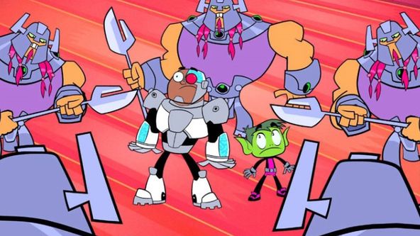 Mladí Titáni do toho! (2)