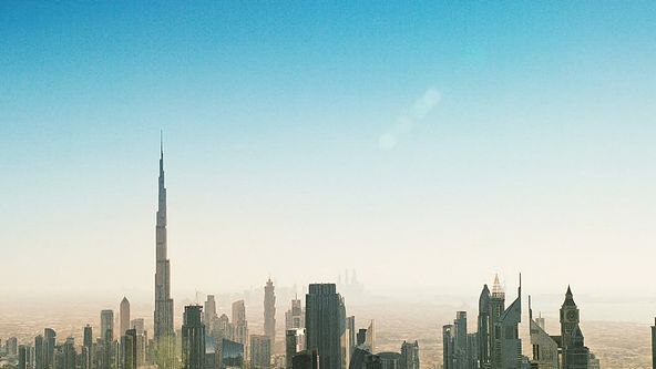 Kamera na cestách: Spojené arabské emiráty z výšky