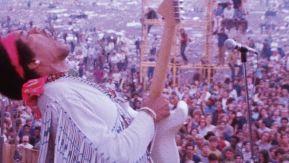 Jimi Hendrix na festivalu Woodstock