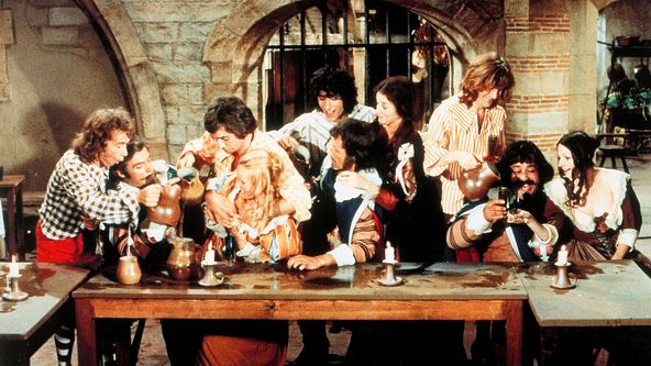 Čtyři sluhové a čtyři mušketýři