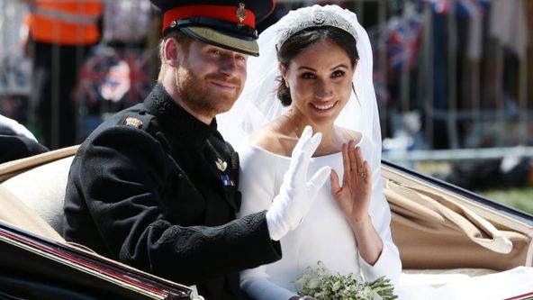 Svatba Harryho a Meghan