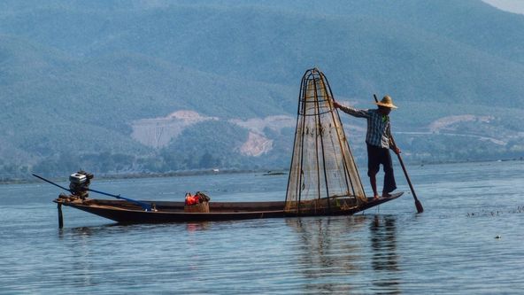 Barma, jezero Inle