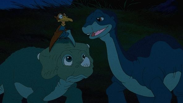 Země dinosaurů 7: Putování za kamenem chladného ohně
