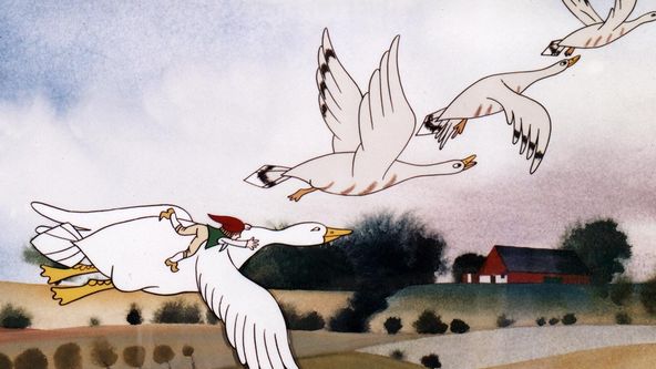 Nils a divoké husy, Večerníček