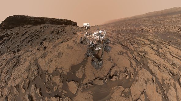 Curiosity na Marsu