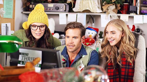 Nejhezčí vánoční polibek