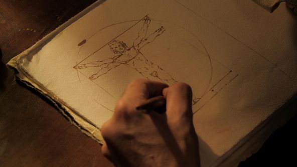 Leonardo da Vinci, muž v pohybu