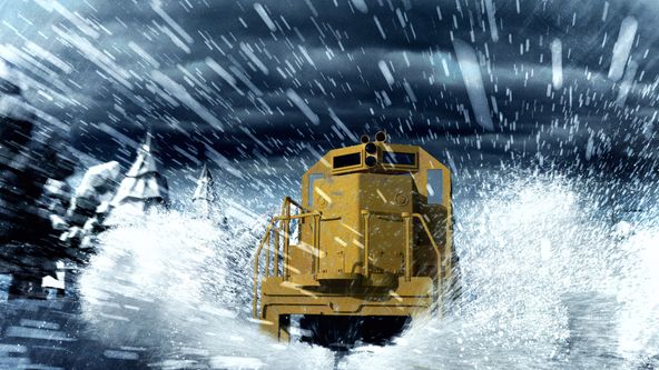 Železnice v arktickém ledu (3)