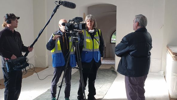 Nebe nad řekou Sázavou