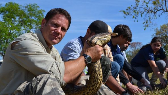 Plavání s monstry: Steve Backshall (1)