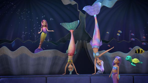 Barbie Síla mořských panen