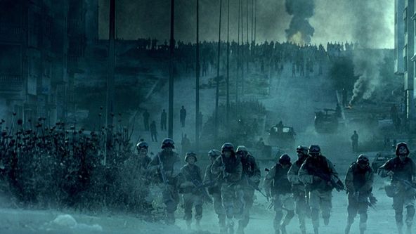 Černý jestřáb sestřelen