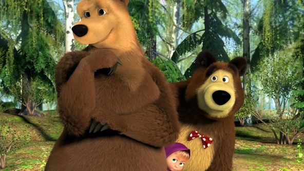 Máša a medveď III (6/26)