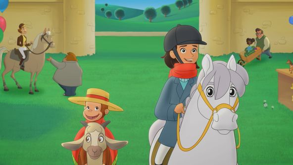 Zvědavý George - Královská výměna