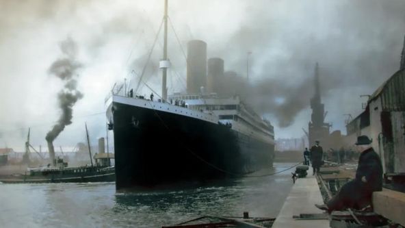 Titanic v barvě (1)