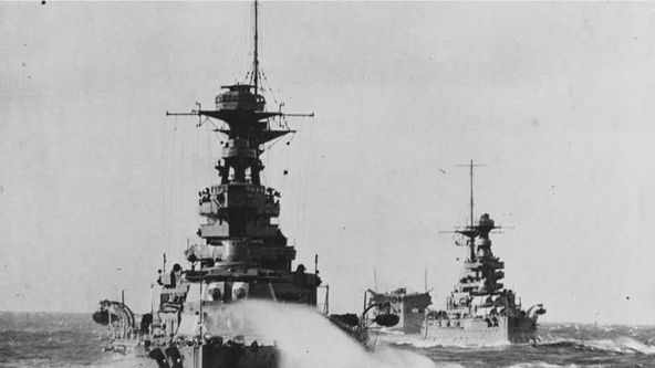 Válečné lodě pohřbené v moři (6)