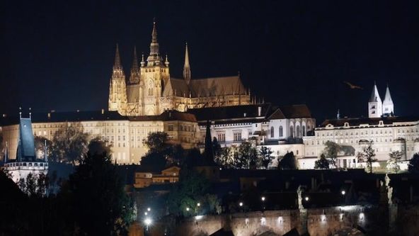 Noční Praha
