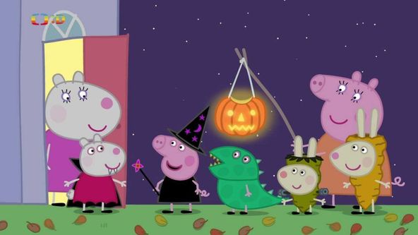 Prasátko Peppa a dýňová párty