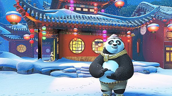 Kung Fu Panda slaví svátky